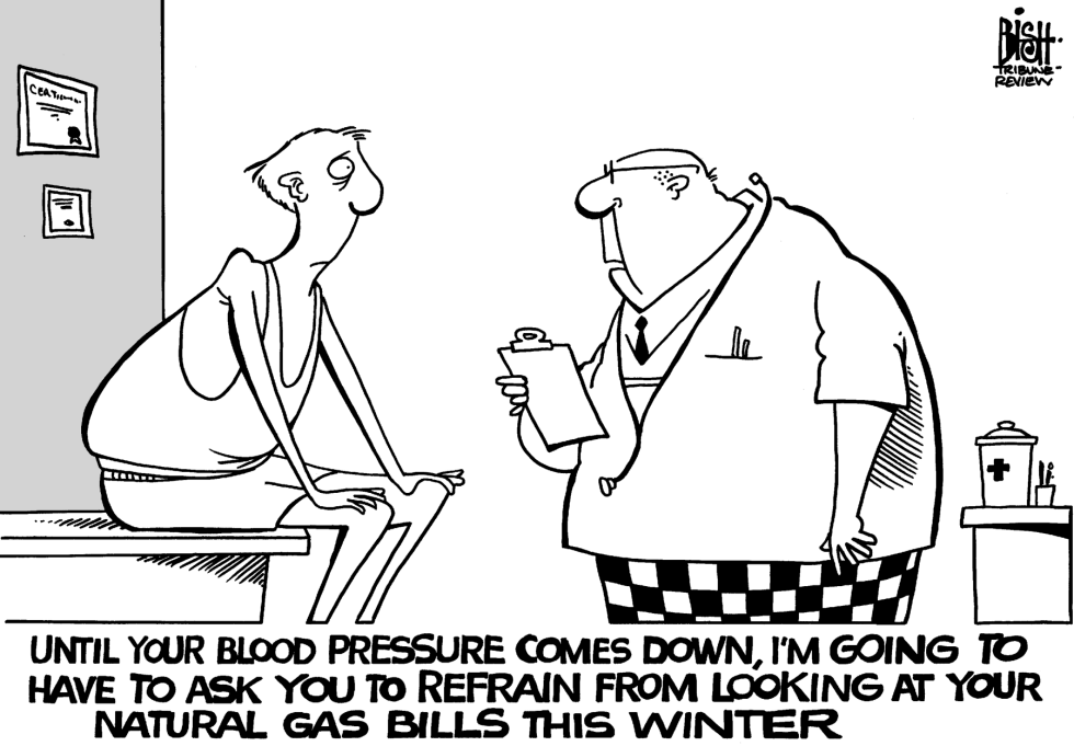 Dont look at your heating bill, b/w