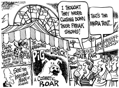 CARNIVAL FREAK SHOW by John Trever