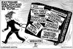 SARAHS RELIGIOUS BAGGAGE by Monte Wolverton