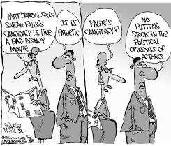 DAMON OPINES ON PALIN by Gary McCoy