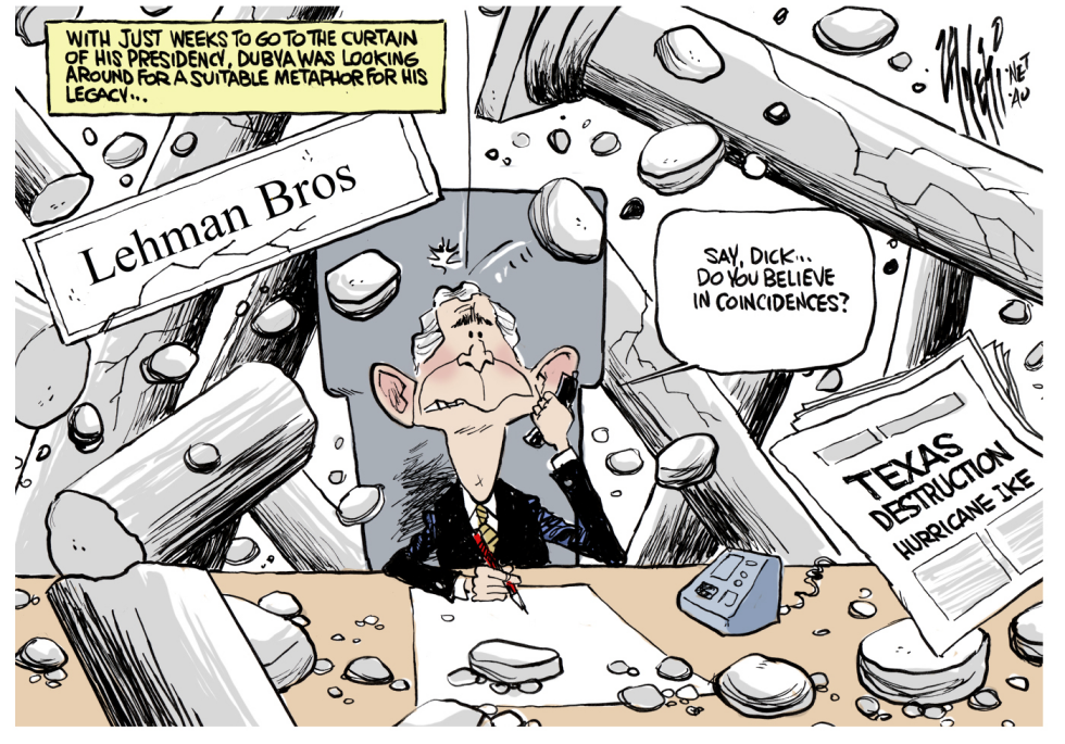 Lehman Bros and Bush