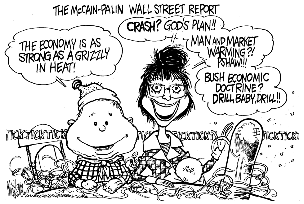  MCCAIN PALIN WALL STREET REPORT by Mike Lane