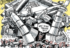 CRASH  by Pat Bagley