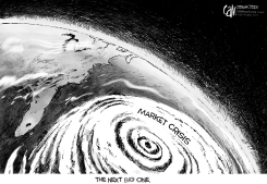 MARKET STORM by Cam Cardow