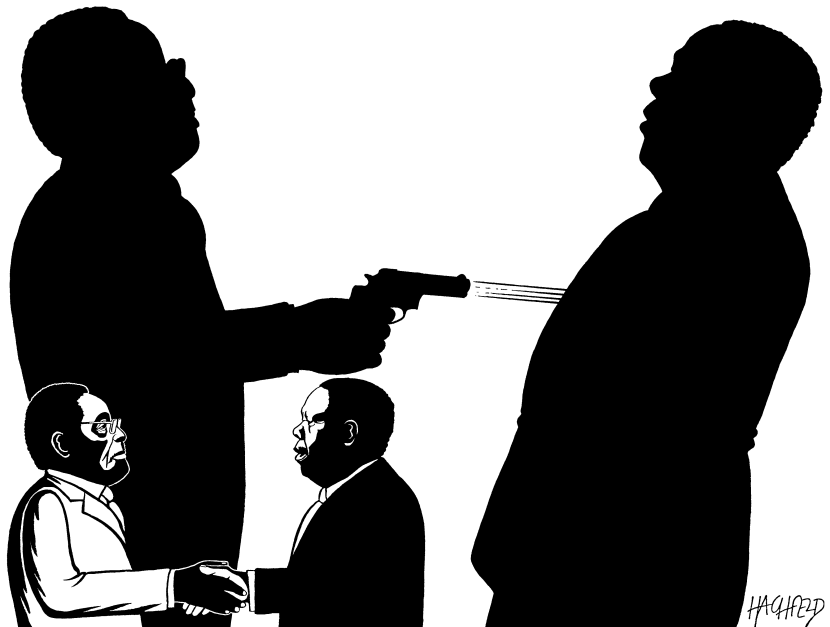 Mugabe, Tsvangirai