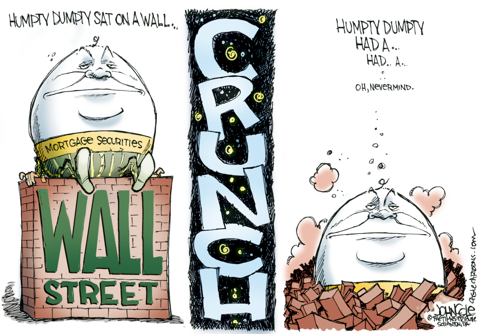  HUMPTY DUMPTY ON WALL STREET by John Cole