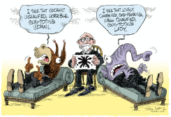 PALIN PSYCHIATRIST by Daryl Cagle