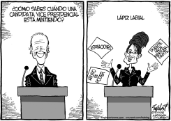 SARAH PALIN by Bob Englehart