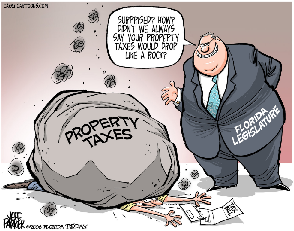 LOCAL FL Taxes Drop Like A Rock
