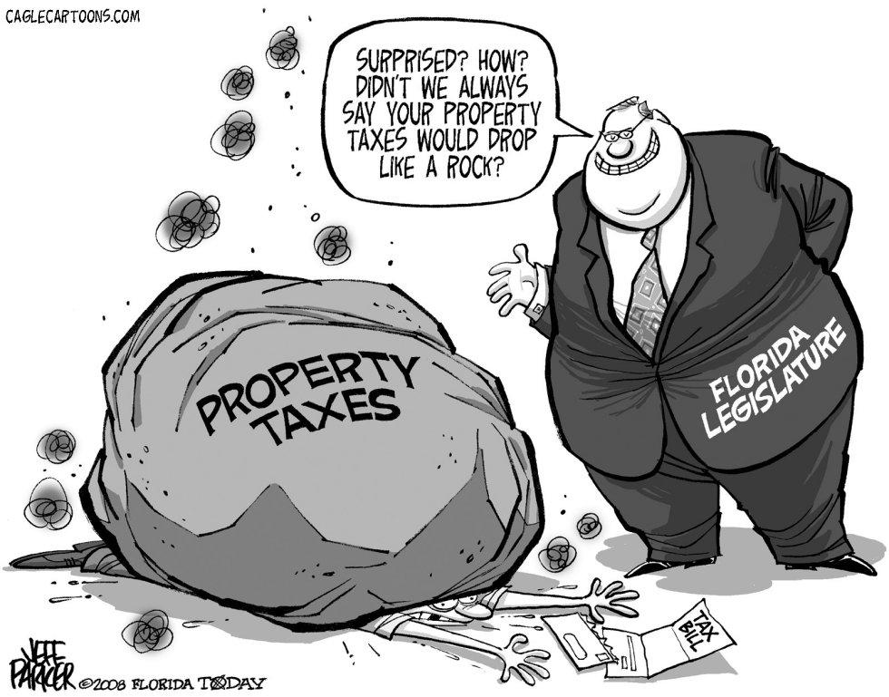 LOCAL FL Taxes Drop Like A Rock