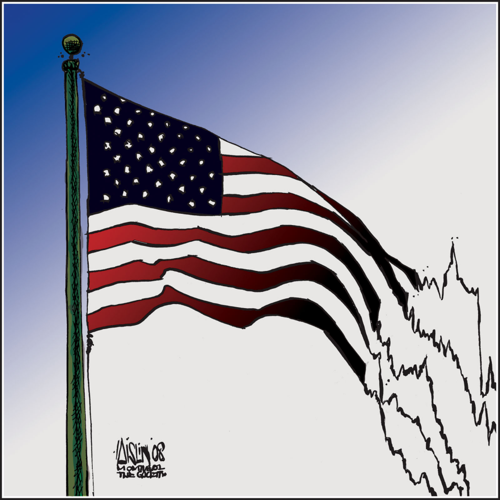 Wall Street crisis COLOR