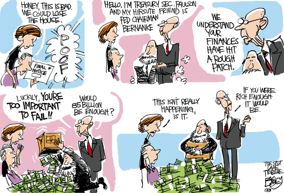  BAILOUT by Pat Bagley