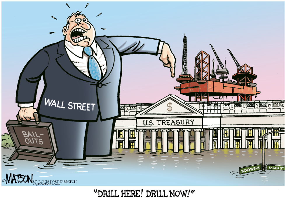 Wall Street Bail-Outs-COLOR