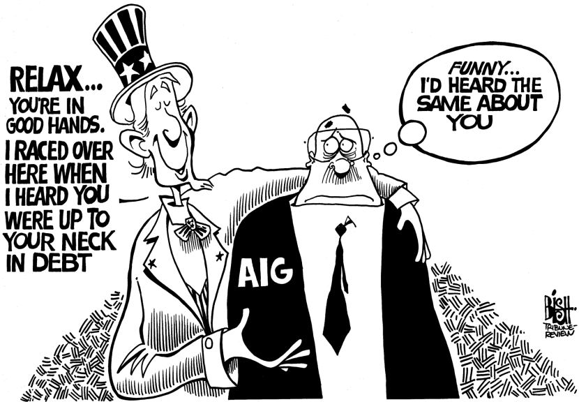 AIG, b/w