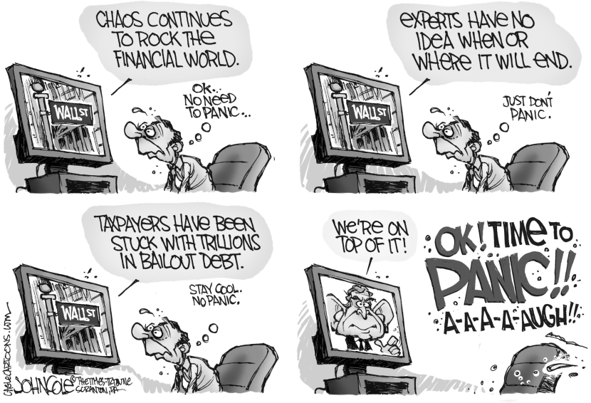 Time to panic BW