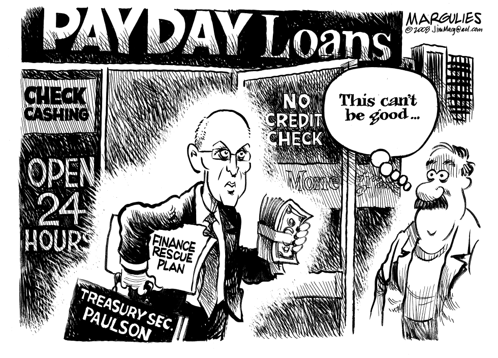 Federal Rescue Plan for Wall Street