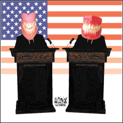 DEBATE by Terry Mosher