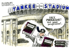 YANKEE STADIUM LAST GAME  by Jimmy Margulies