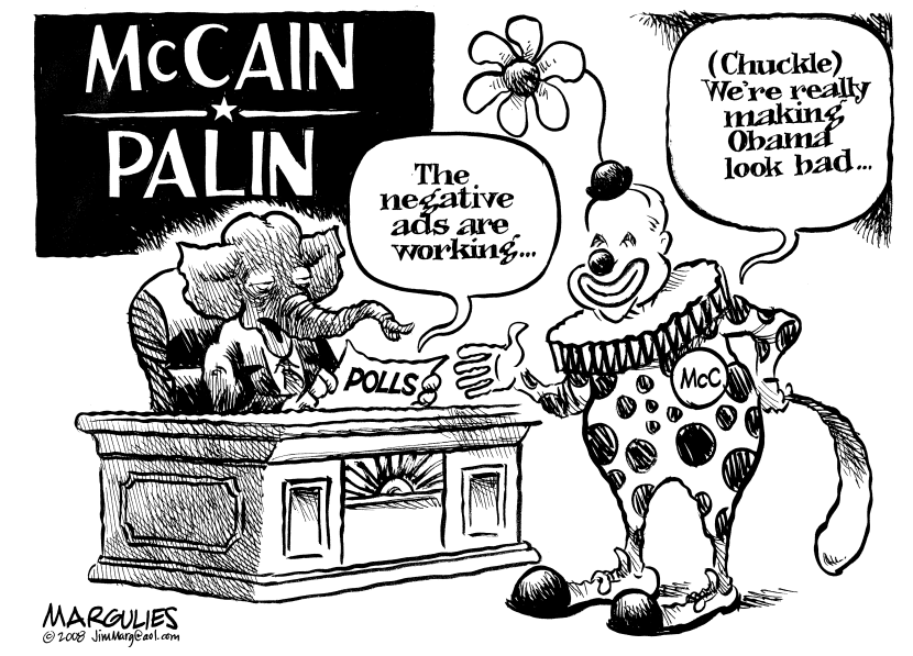 McCains negative ads