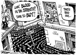 BLOOD IN THE STREETS by John Trever