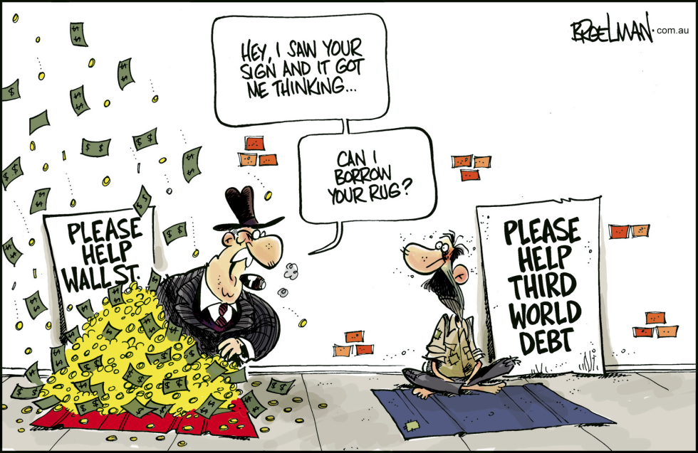 Wall Street is bailed out