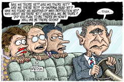 MEDIA ON BUSH'S NERVES by Monte Wolverton