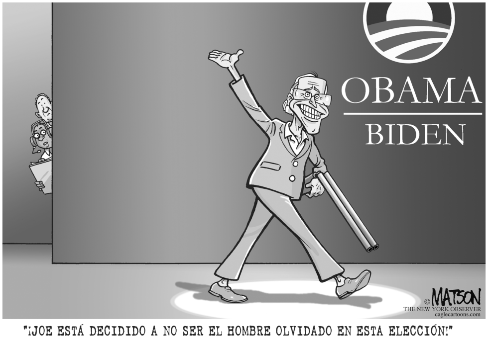 Joe Biden en un pantalon de traje