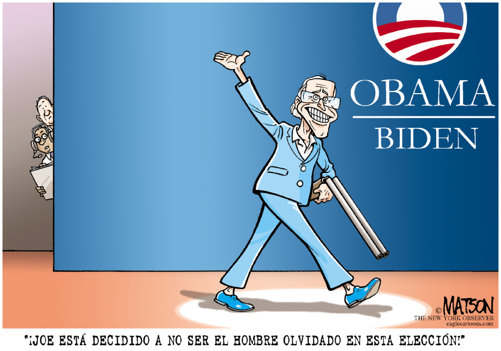 Joe Biden en un pantalon de traje / COLOR