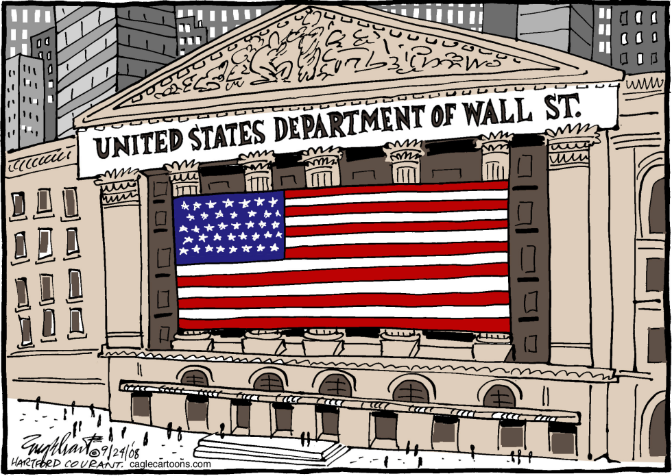  WALL STREET BAILOUT  by Bob Englehart