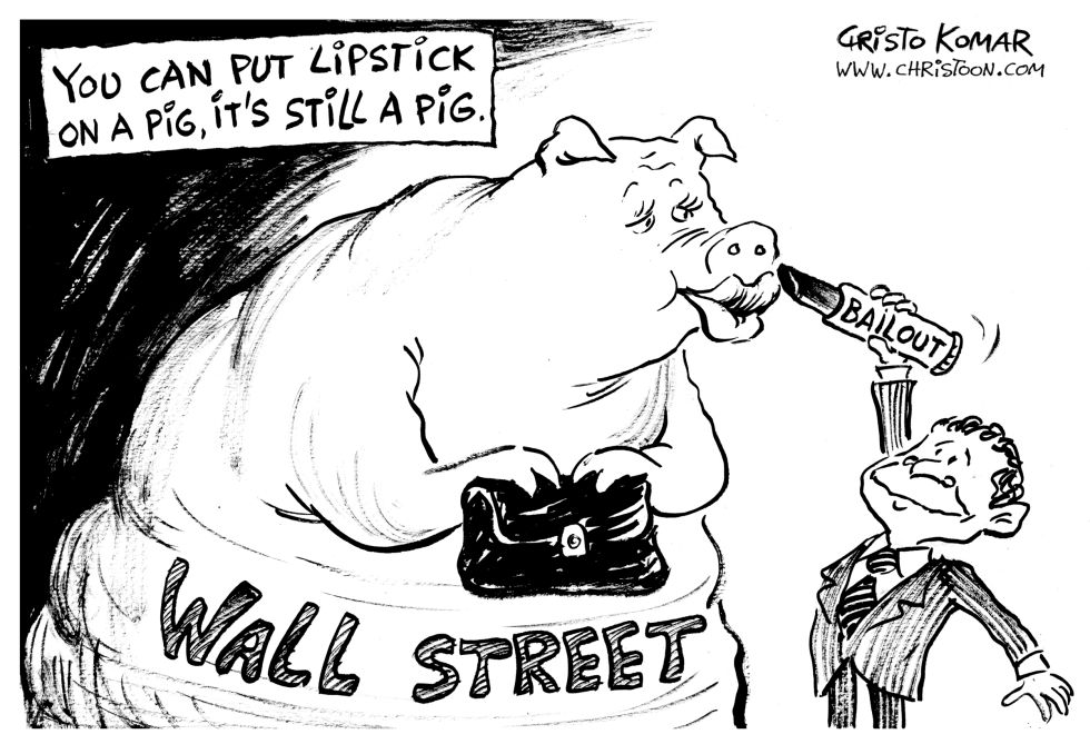 Still a pig - B&W