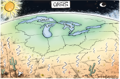 GREAT LAKES COMPACT by Joe Heller