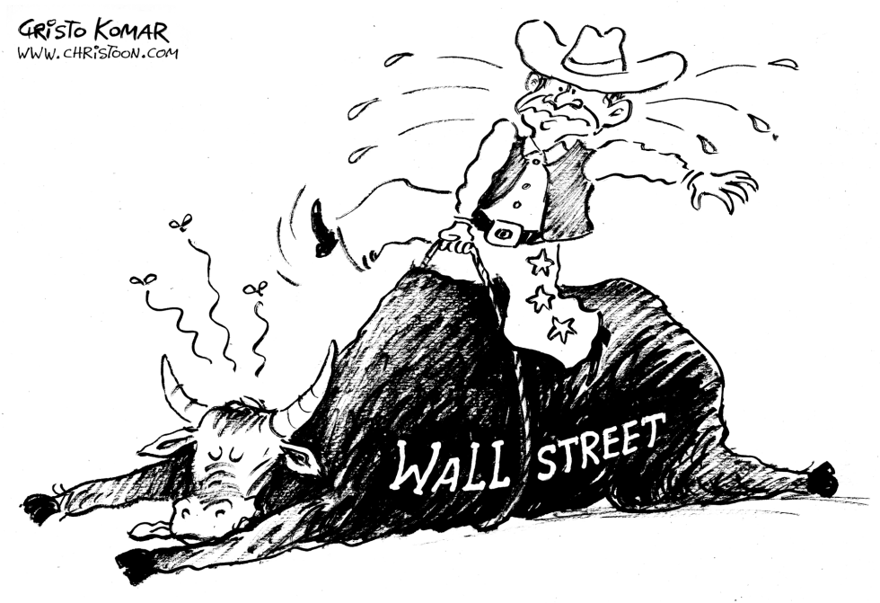 Bucking Bull - B&W