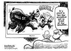 BUSH AND THE FINANCIAL CRISIS by Jimmy Margulies