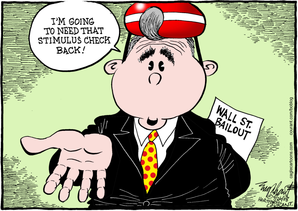 Wall Street Crisis - COLOR