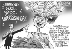 PALIN INTERVIEWS BW by John Cole