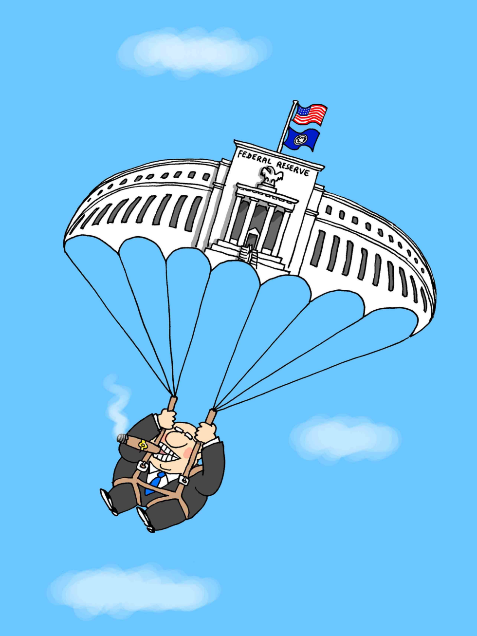 Federal Reserve parachute