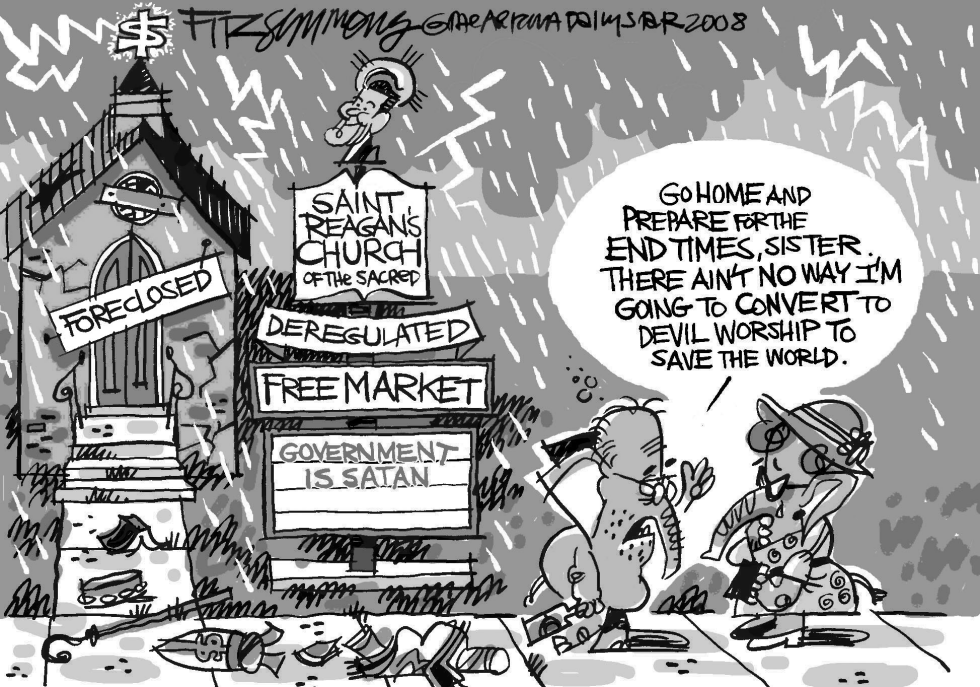  FORECLOSED CHURCH by David Fitzsimmons