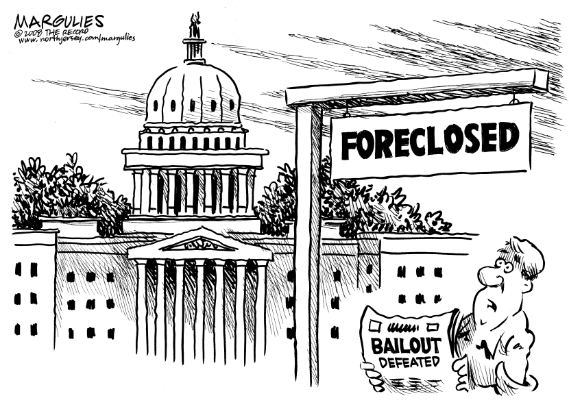 Bailout defeated
