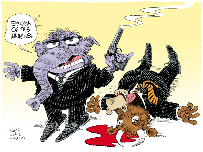 Republicans Kill Bailout Color