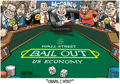MCCAIN'S BAIL OUT GAMBLE by R.J. Matson