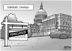 SUBPRIME CONGRESS by R.J. Matson