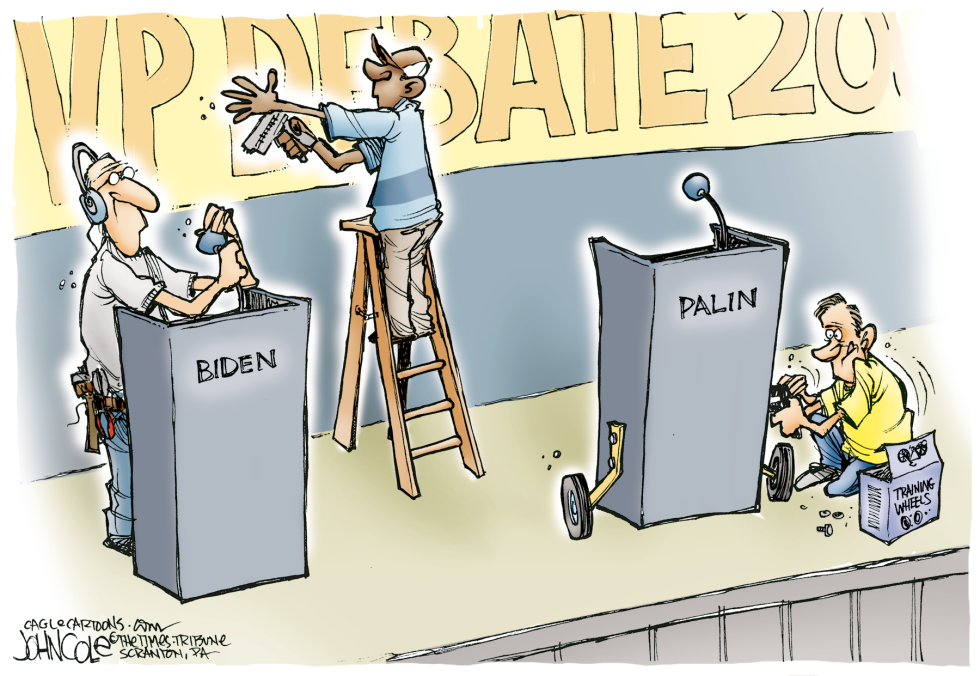 Biden vs Palin COLOR
