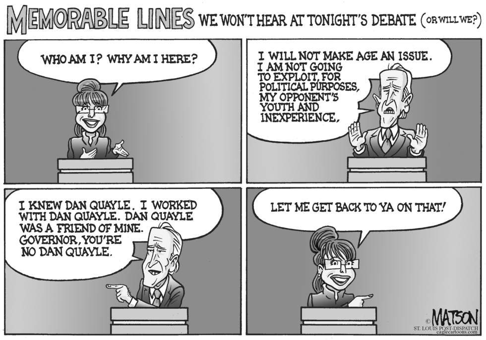 Memorable Lines At The VP Debate