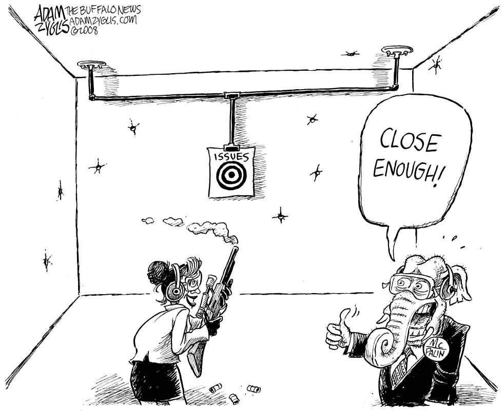 Palin Debating the Issues