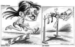 BIDEN AND PALIN SPECIAL OLYMPICS by Taylor Jones