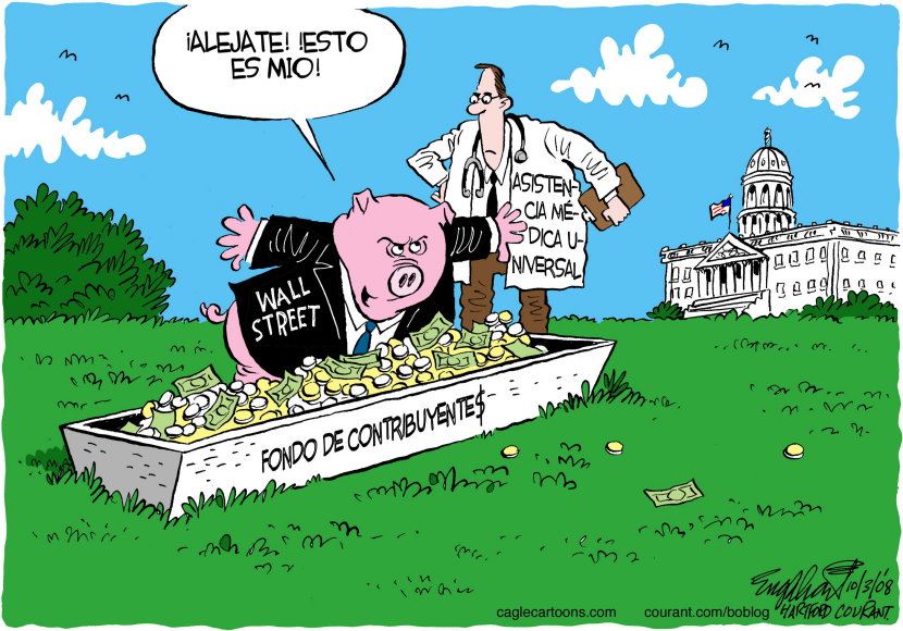 Rescate Financiero de Wall Street / COLOR