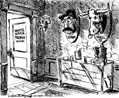 THE WHITE HOUSE TROPHY ROOM by Jim Day