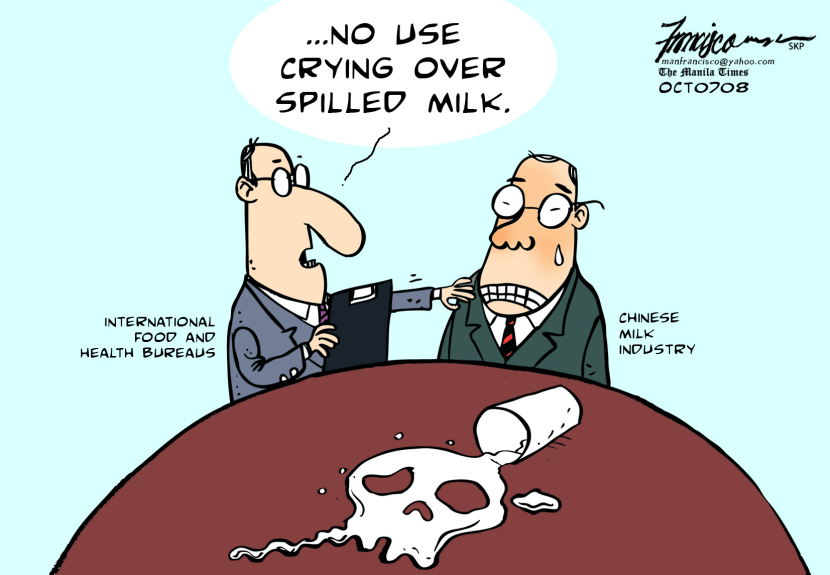 No use crying over spilled MILK