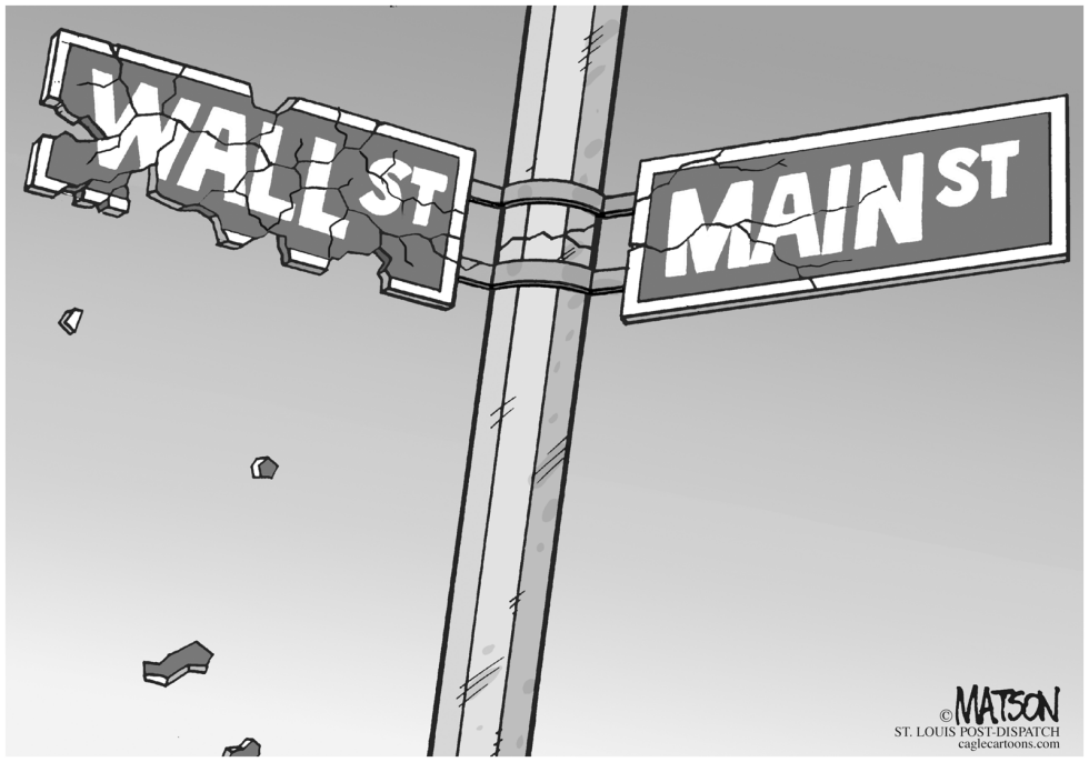 Wall Street contamina Main Street