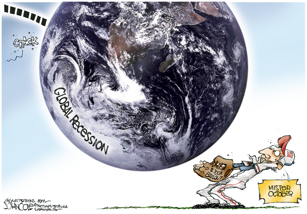 US Bailout and Global Meltdown COLOR